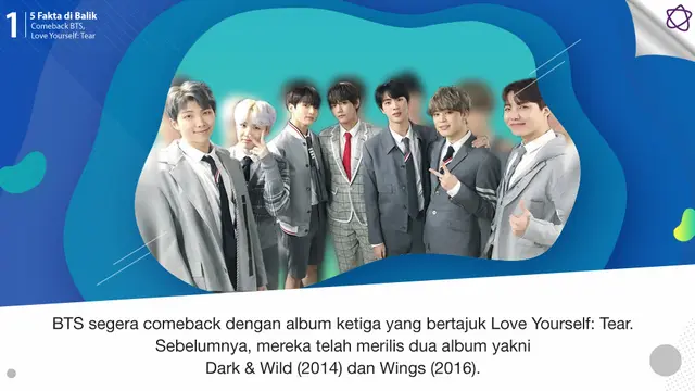 [Bintang] 5 Fakta di Balik Comeback BTS, Love Yourself: Tear