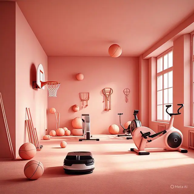 9 Inspirasi Warna Ruang Gym di Rumah
