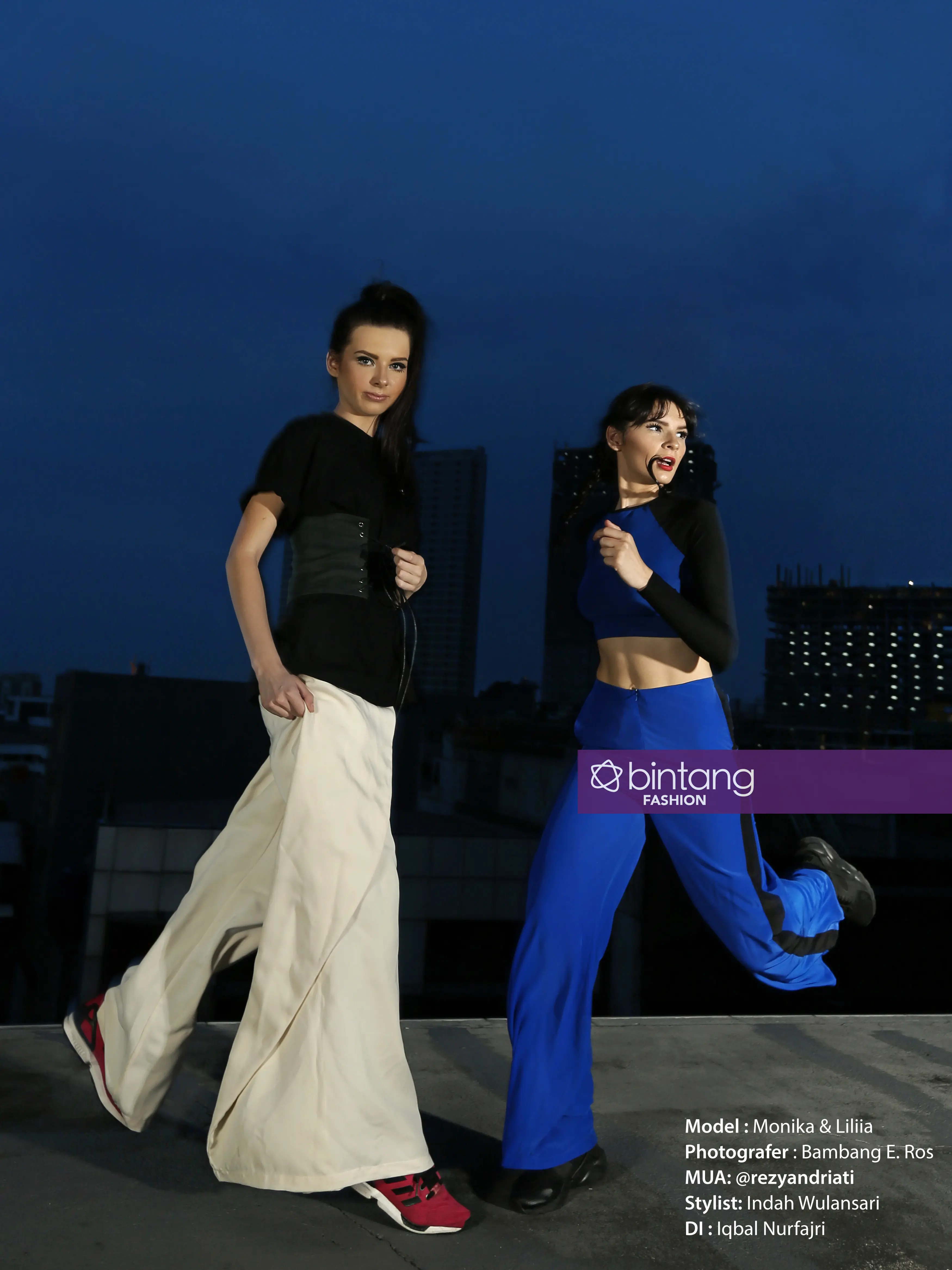 Percaya diri dan merasa nyaman dengan sportswear. Wardrobe: @apparelafterdark, @raegitazoro. (Bambang E. Ros)