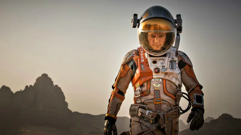 Foto Permukaan Planet Mars Untuk Film 'The Martian'