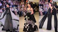 Karya 25 desainer anggota IFDC berada dalam satu runway yang mengangkat tema 'Hitam Putih'.. (Dok: Liputan6.com/dyah)