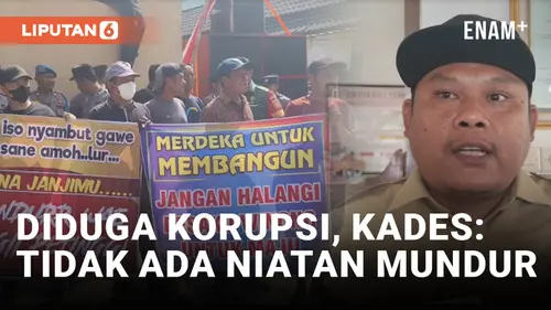 VIDEO: Diduga Korupsi, Kades di Pati Enggan Mundur meski Didemo