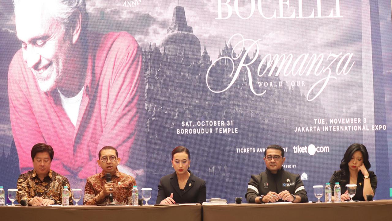 Jelang Konser Andrea Bocelli Romanza 30th Anniversary di Indonesia
