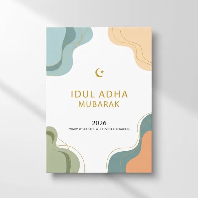 Gambar Ucapan Idul Adha 2026 Penuh Makna (AI)
