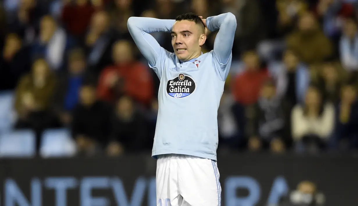 6. Iago Aspas (Celta Vigo) - 10 gol dan 2 assist (AFP/Miguel Riopa)