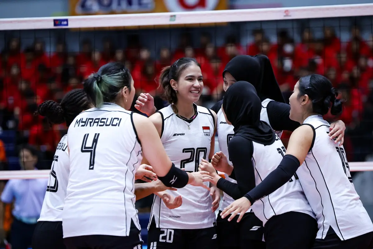 Timnas Voli Putri Indonesia - SEA V League 2025 - Bola Voli