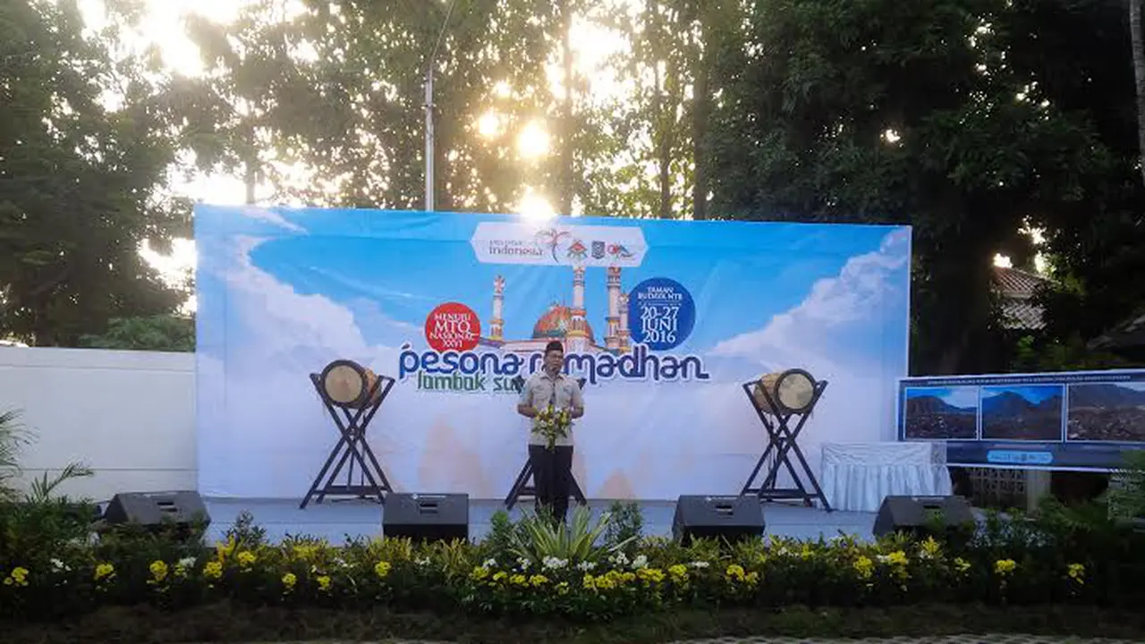 Festival Ramadan NTB bertajuk Pesona Ramadan Lombok Sumbawa.