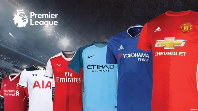 Manchester United (MU) tempati posisi teratas klub dengan pemasukan tertinggi dari sponsor jersey. 