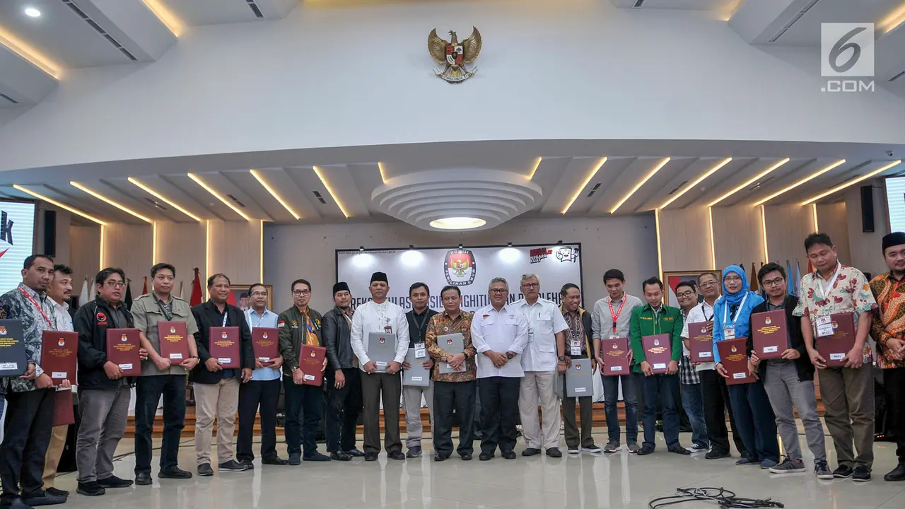 KPU Ketok Palu Tetapkan Hasil Perolehan Suara Pemilu 2019