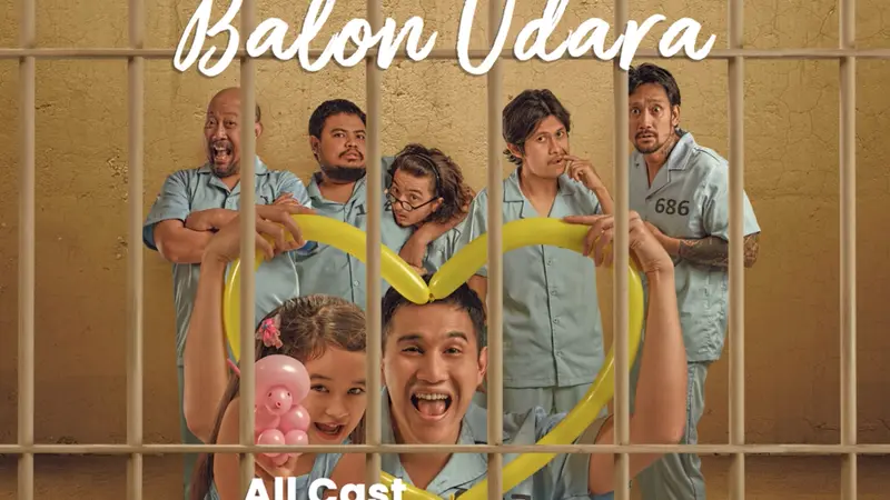 Sampul single Balon Udara soundtrack Miracle in Cell No. 7. (Foto: Dok. YouTube)