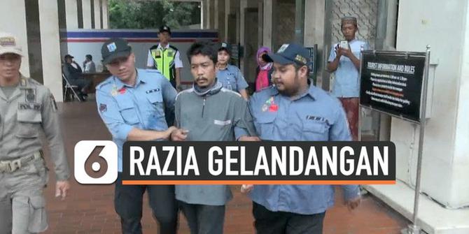 VIDEO: Kerap Meresahkan, Dinsos Razia Gelandangan di Masjid Istiqlal