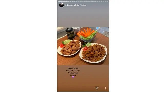 Intip Gaya Cetar Syahrini Saat Masak Menu Buka Puasa Suami