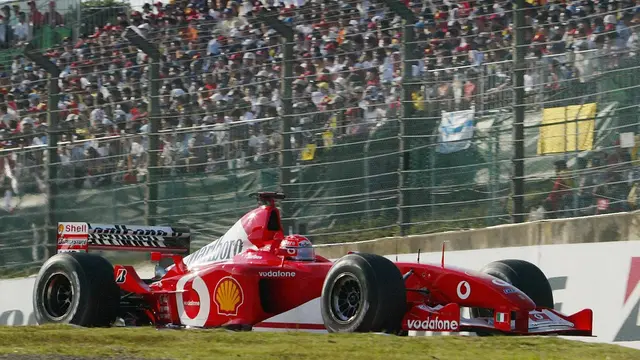 Michael Scumacher di Formula 1 2002