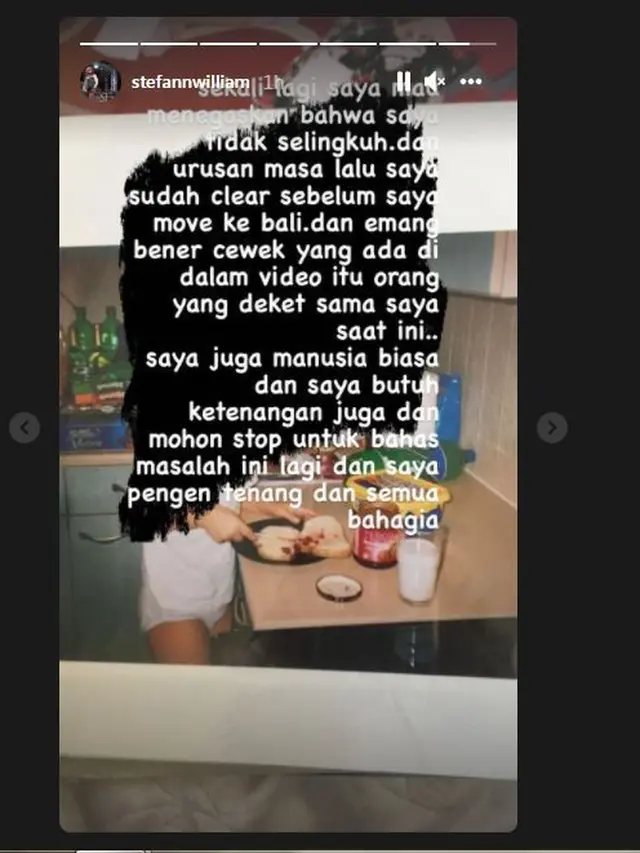 Stefan William akui sedang dekat dengan wanita