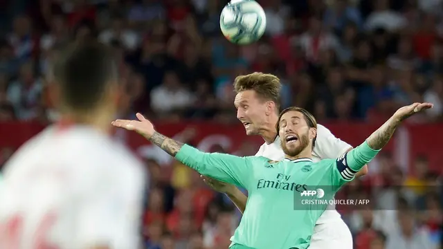 Bek Real Madrid, Sergio Ramos (CRISTINA QUICLER / AFP)