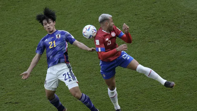 Kosta Rika Tekuk Jepang di Piala Dunia 2022