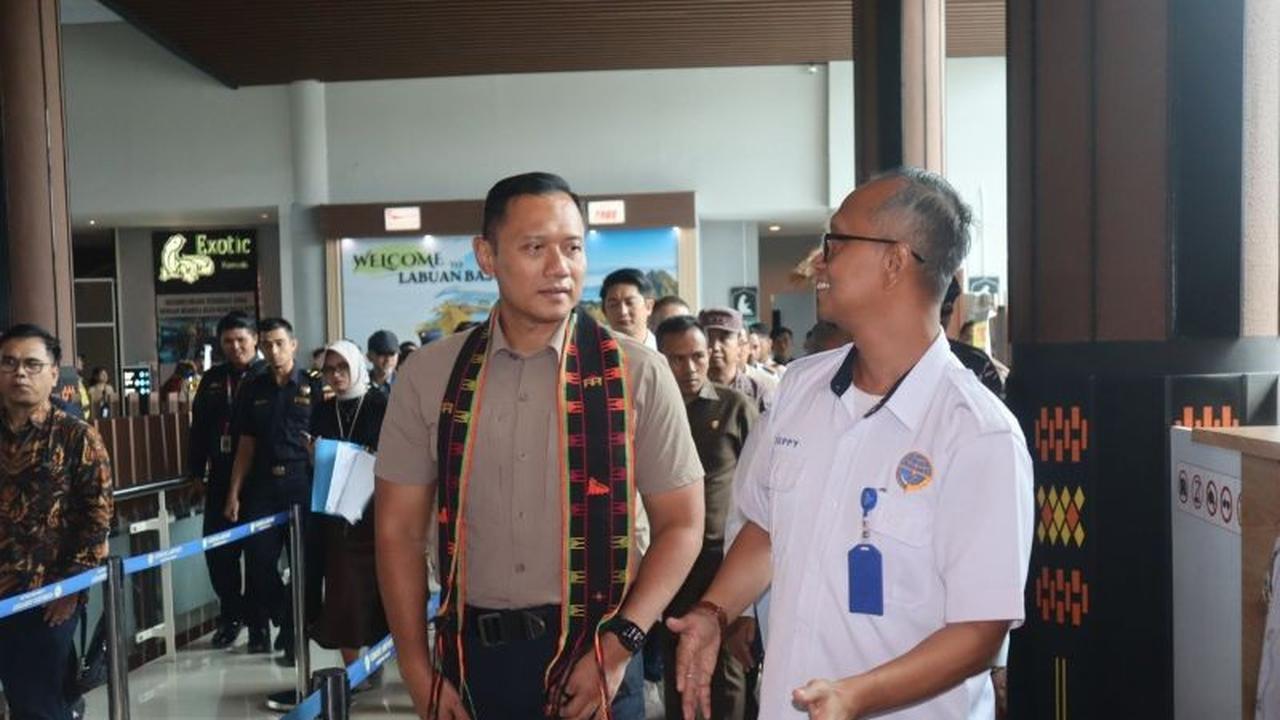 Menko AHY Dorong Perluasan Ruang Tunggu Bandara Komodo Labuan Bajo Demi Kenyamanan Penumpang