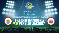PERSIB Bandung vs PERSIJA Jakarta (Liputan6.com/Abdillah)