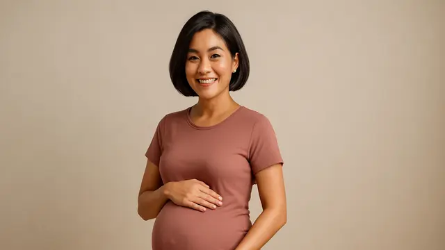 Potongan Rambut Terbaik untuk Ibu Hamil/Ilustrasi AI