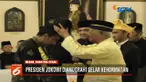 Prosesi pemberian gelar dipimpin langsung oleh Sultan Deli ke-14 Tuanku Mahmud Laman Jiji Perkasa Alam.