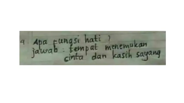 4 Jawaban Siswa SD Ini Bikin Kita Gagal Paham