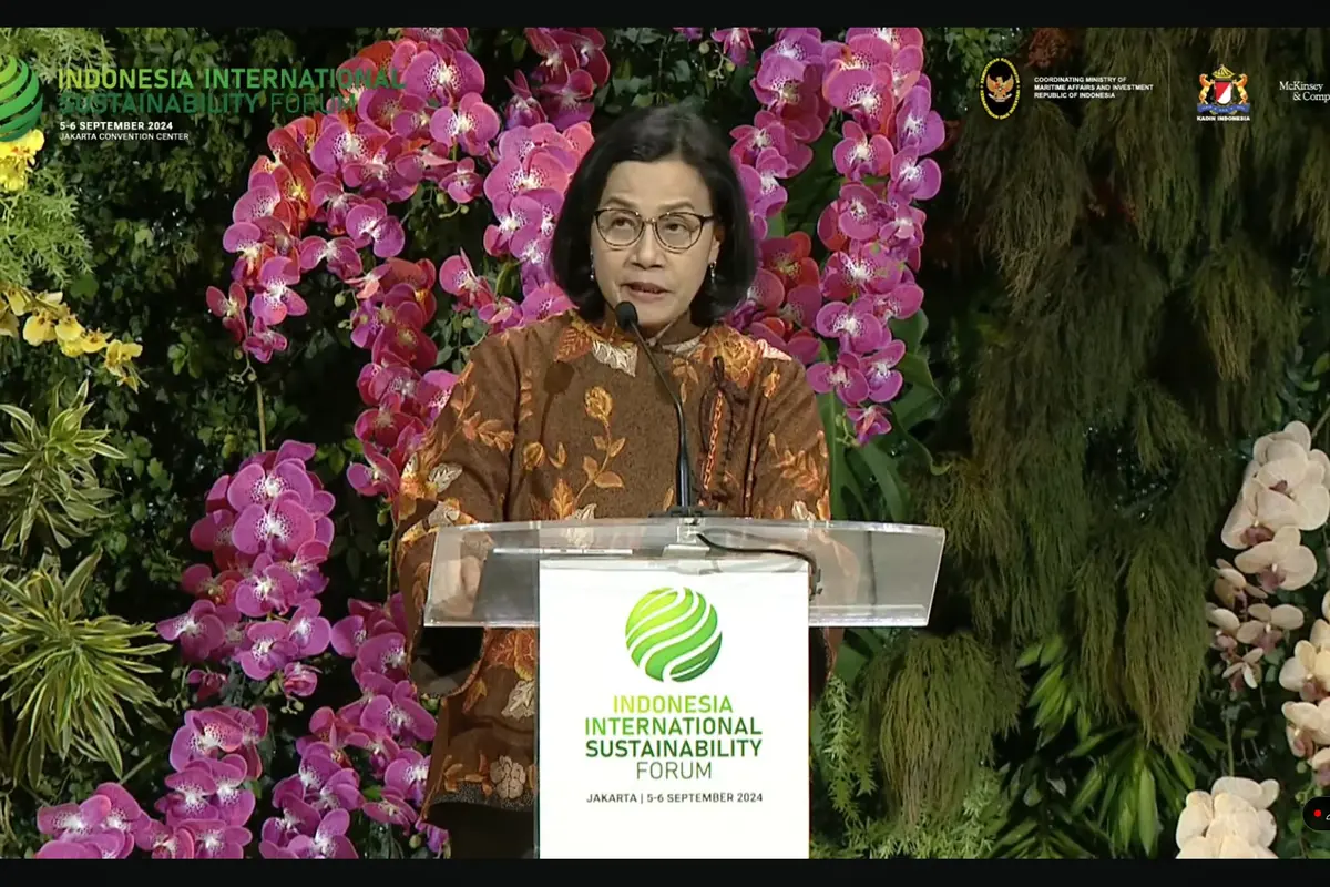 Sri Mulyani: Perubahan Iklim Bisa Bikin PDB Suatu Negara Turun hingga 10%