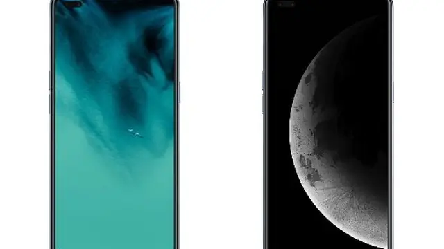 OPPO Reno 4 tampak depan
