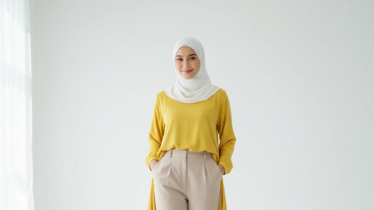 7 Warna Jilbab yang Serasi dengan Baju Lemon untuk Tampilan Stand Out, Auto Stylish