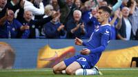 Chelsea tampil dominan dari hampir segala aspek dari Wolverhampton. Tiga gol Wolves dicetak tiga pemain yang berbeda yakni Kai Havertz, Christian Pulisic, dan Armando Broja. (AP/David Cliff)
