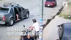 Detik-detik dua kelompok warga yang bersenjata bentrok di Vietnam.