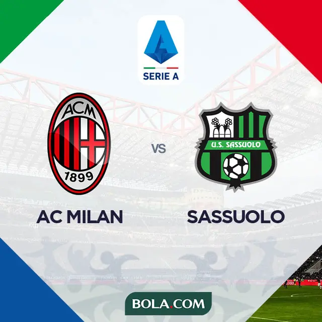 Serie A - AC Milan Vs Sassuolo