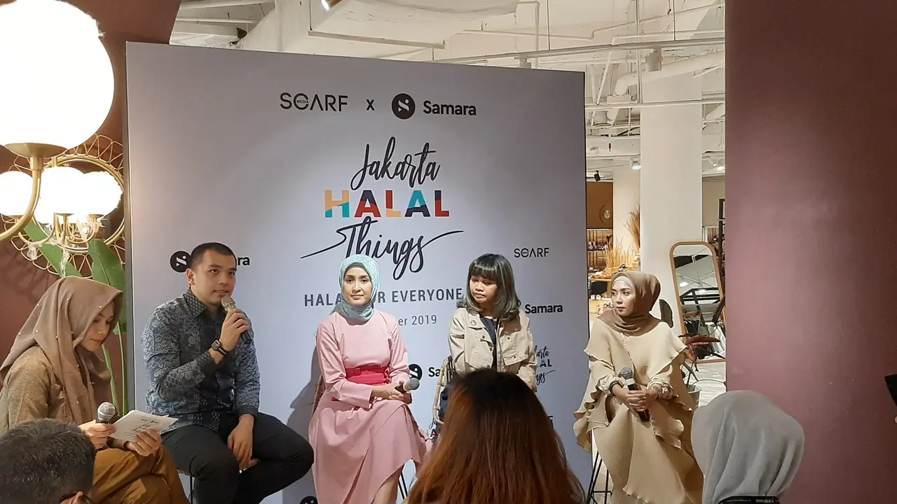Scarf Media dan SAMARA Live berkolaborasi untuk kembali menyelenggarakan Jakarta Halal Things (JHT). Liputan6.com/Bawono Yadika