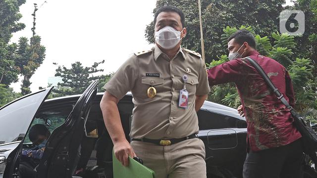 Riza Patria tiba di Polda Metro Jaya