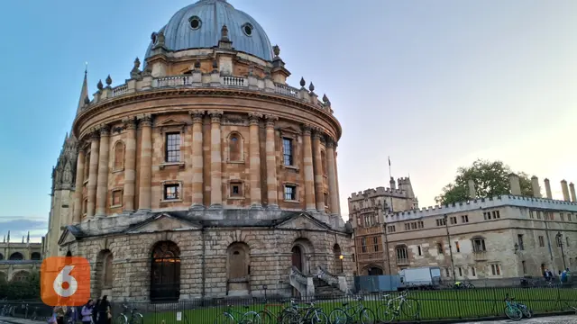 Perpustakaan Bodleian, Universitas Oxford.
