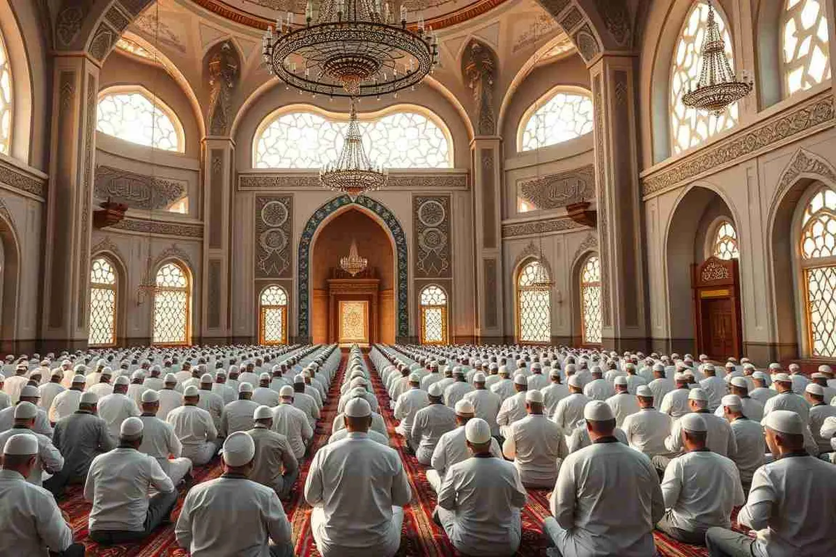 mimpi sholat berjamaah di masjid