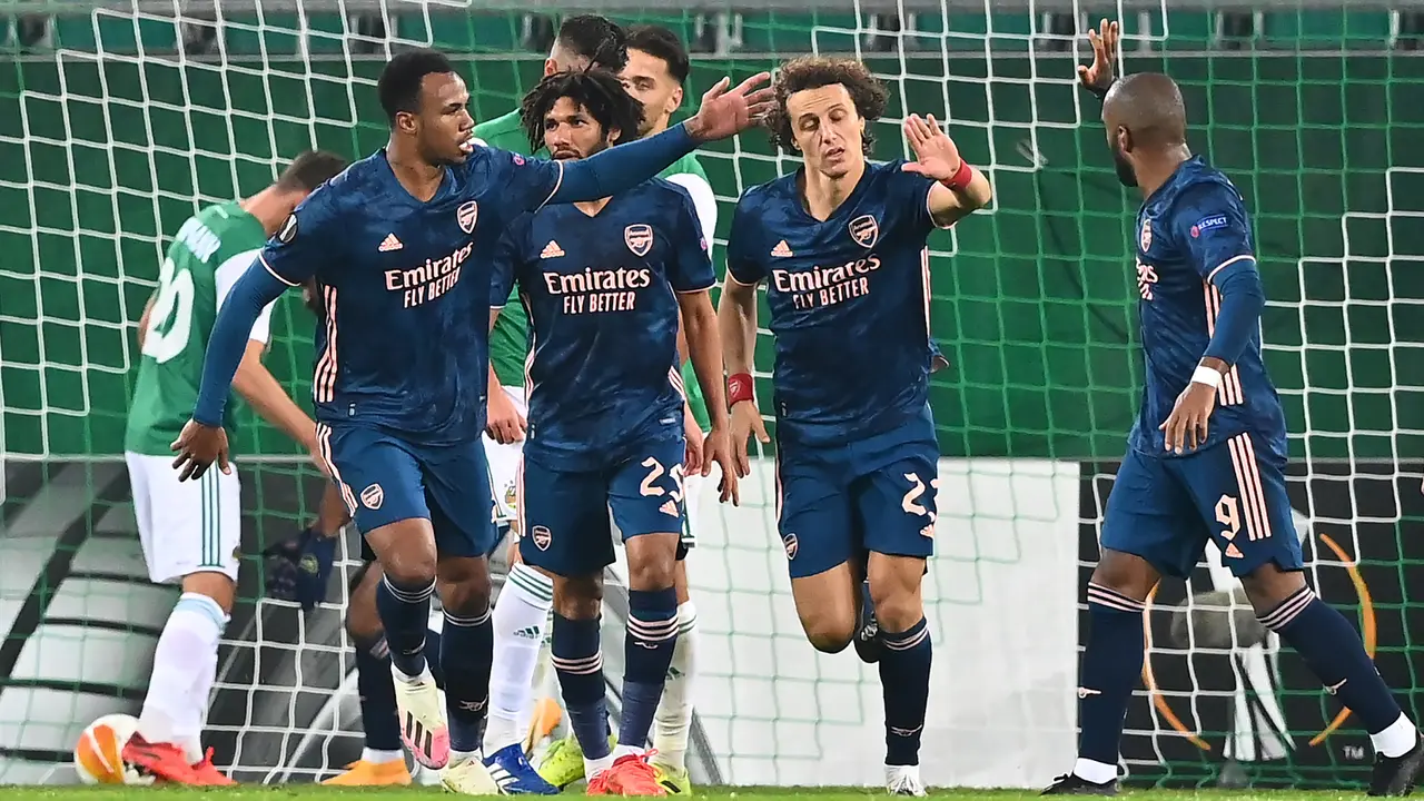 Kalahkan Rapid Vienna, Arsenal Raih Kemenangan Perdana di Liga Europa