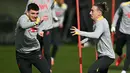 Di fase league Liga Champions 2024/2025, Liverpool memuncaki klasemen dengan catatan tujuh kemenangan dan hanya sekali kalah. (Paul ELLIS/AFP)