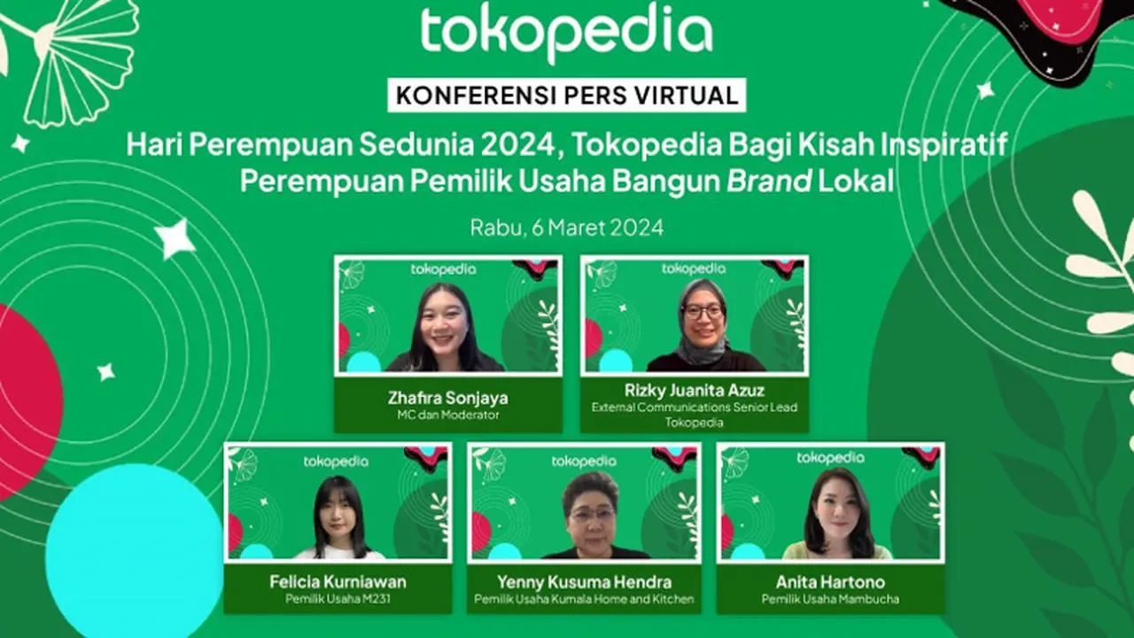 Tokopedia Angkat Kisah Inspiratif Tiga Perempuan Tangguh dan Tantangan Mereka untuk Jadi Pengusaha