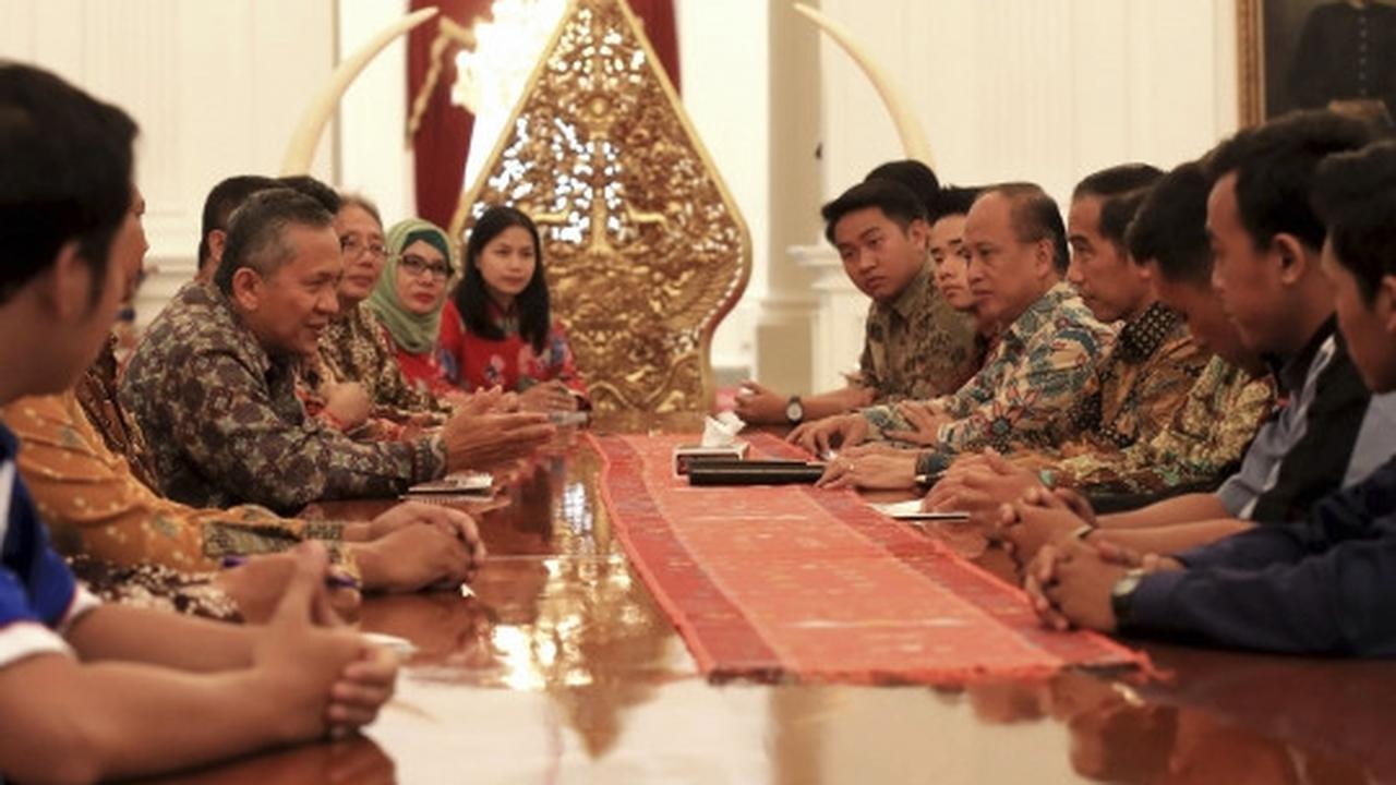Presiden Jokowi terima kunjungan tim Shell Eco-Marathon Indonesia