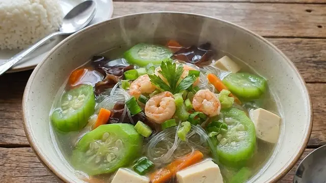 Resep Sayur Oyong Kuah Bening
