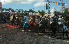 Mengenal Tradisi Perang Tomat di Lereng Gunung Slamet, Wujud Syukur dari Panen Buah Melimpah