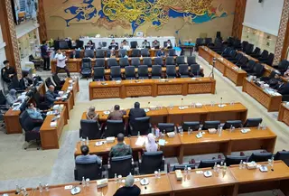 Ruang Badan Legislasi (Baleg) DPR. (Foto: Liputan6.com/Delvira Hutabarat).