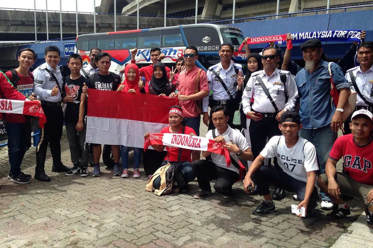 Suporter Timnas Indonesia