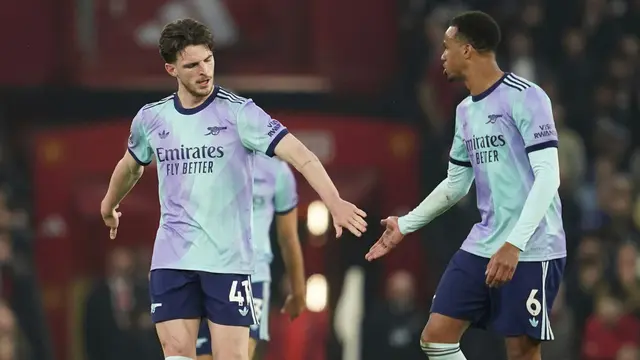 Declan Rice, Manchester United vs Arsenal