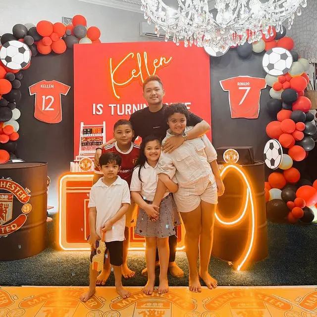 Pesta Ulang Tahun ke-9 Kellen Putra Bungsu Krisdayanti