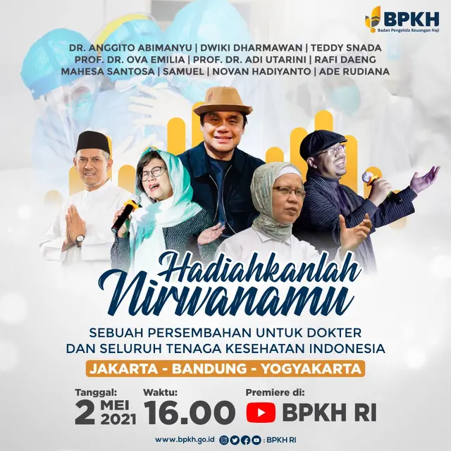 Hadiahkanlah Nirwana-Mu: Wujud Apresiasi BPKH Terhadap Tenaga Kesehatan