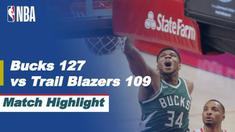 Berita Vdeo Highlights NBA, Milwaukee Bucks Bungkam Portland Trail Blazers 118-102 (3/4/2021)