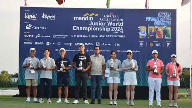 Mandiri Ciputra Golfpreneur Junior World Championship 2024.