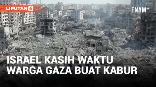 VIDEO: Setuju Berhenti Serang Gaza, Israel: Tapi Durasi 4 Jam Sehari