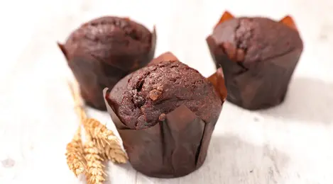 muffin cokelat